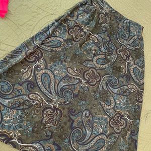 Vintage Paisley Print skirt